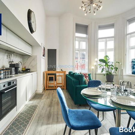 Last-Minute Specials L Sleeps Up To 4 Guests L One-Bedroom Apartment With King Bed And High Ceilings Near Camden By Live London Short Lets & Serviced Accommodation Luaran gambar
