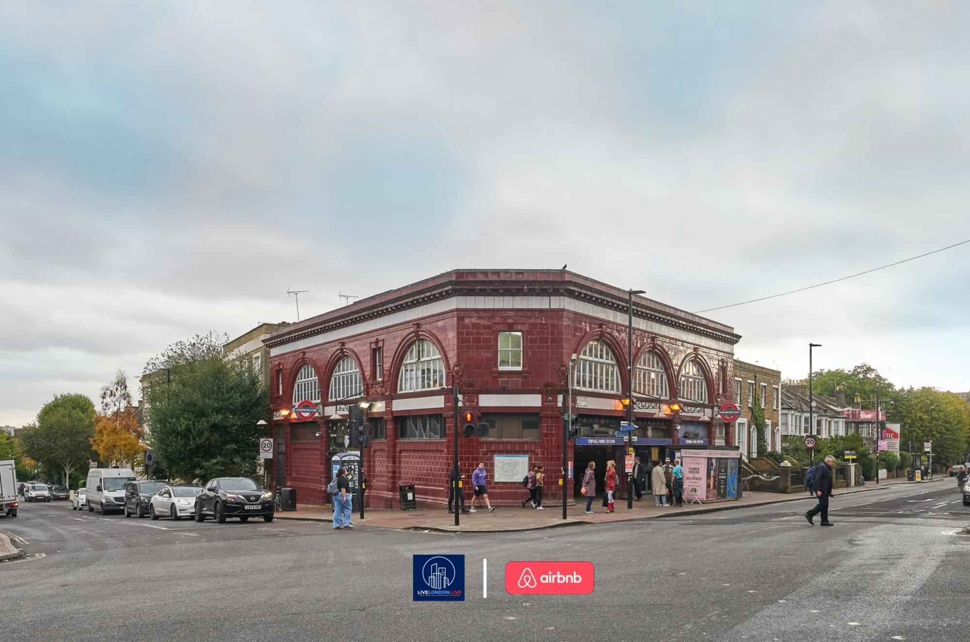 Last-Minute Specials L Sleeps Up To 4 Guests L One-Bedroom Apartment With King Bed And High Ceilings Near Camden By Live London Short Lets & Serviced Accommodation Luaran gambar